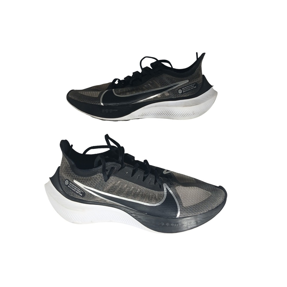 Nike Zoom Gravity Size 8 Black Silver Running Shoes‎ Techwear Athleisure